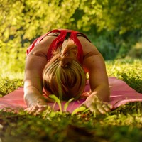 Udendørs Yoga og pilates