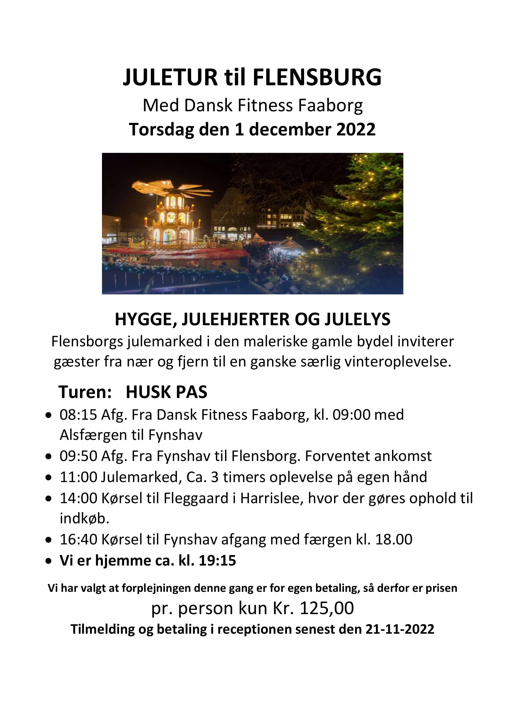 Juletur til Flensburg